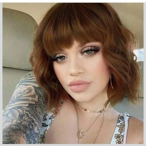 Wavy Brown Synthetic Wig